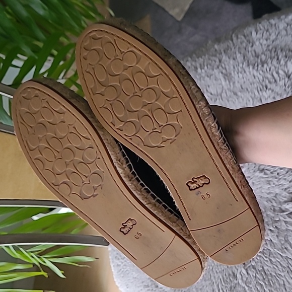 Coach Leather Flat Espadrilles ❤️ - Picture 6 of 8